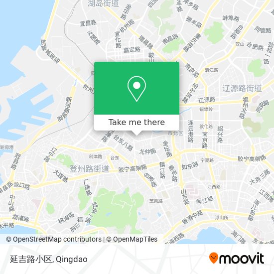 延吉路小区 map