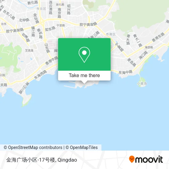 金海广场小区-17号楼 map