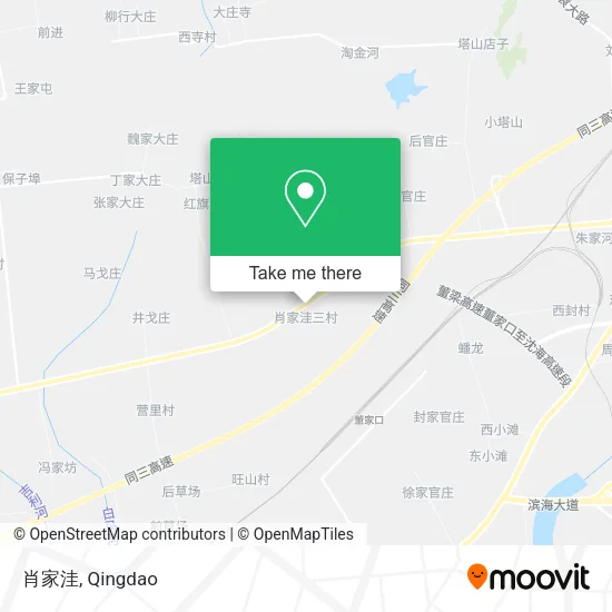 肖家洼 map