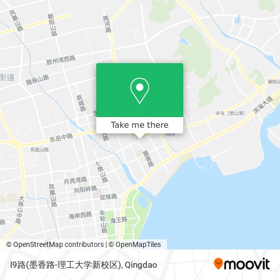 l9路(墨香路-理工大学新校区) map