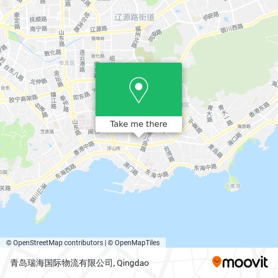 青岛瑞海国际物流有限公司 map