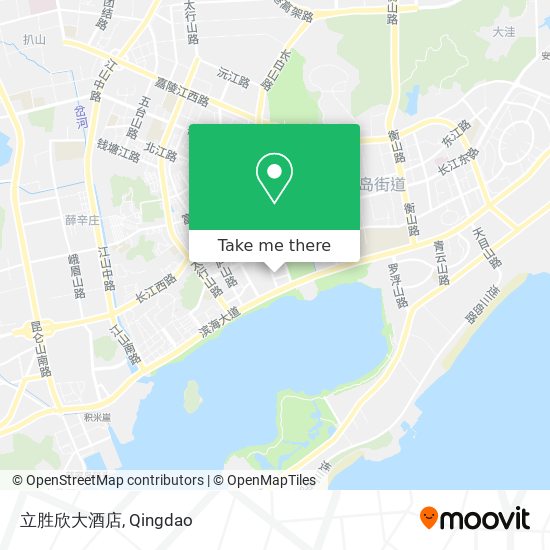 立胜欣大酒店 map