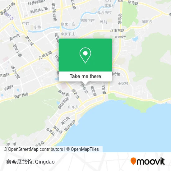 鑫会展旅馆 map