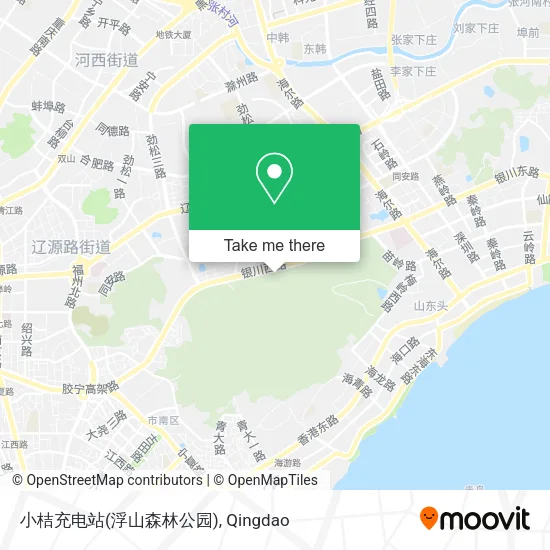 小桔充电站(浮山森林公园) map