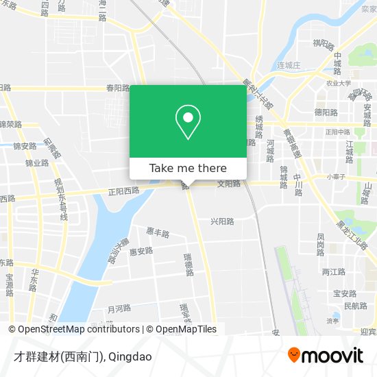 才群建材(西南门) map