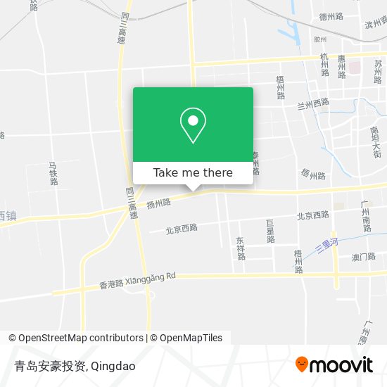 青岛安豪投资 map