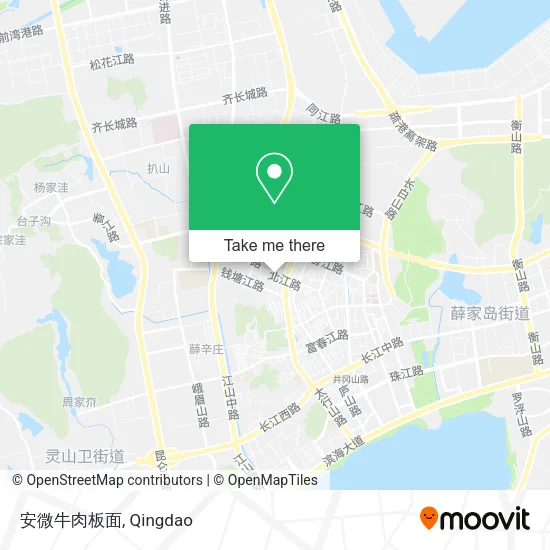 安微牛肉板面 map