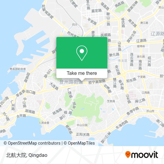 北航大院 map