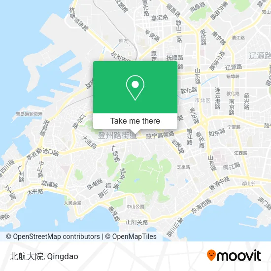 北航大院 map