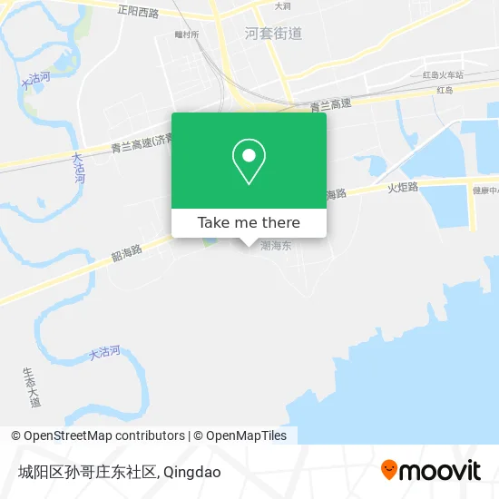 城阳区孙哥庄东社区 map