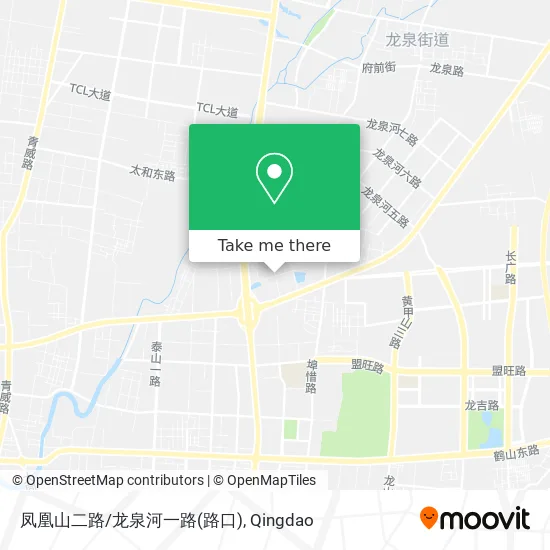 凤凰山二路/龙泉河一路(路口) map