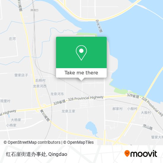 红石崖街道办事处 map