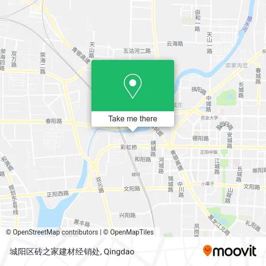 城阳区砖之家建材经销处 map