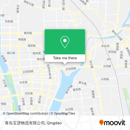 青岛宝进物流有限公司 map