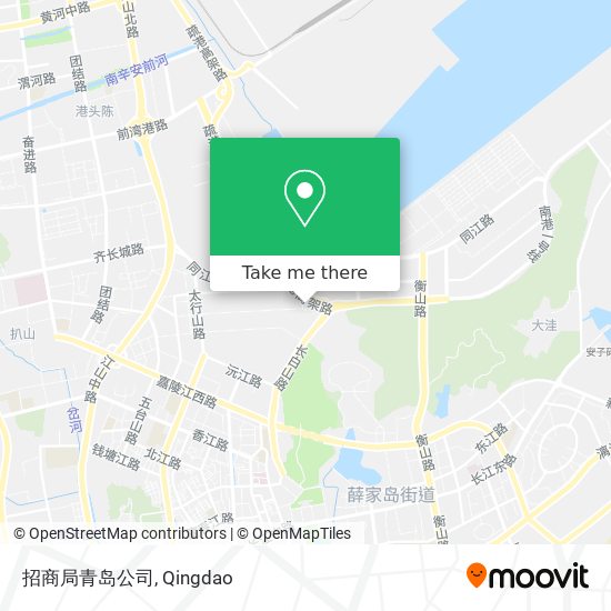 招商局青岛公司 map