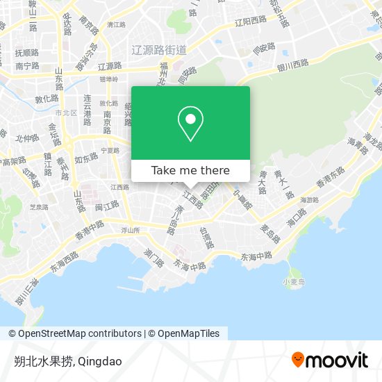 朔北水果捞 map