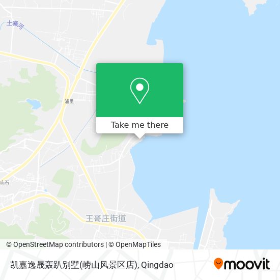 凯嘉逸晟轰趴别墅(崂山风景区店) map
