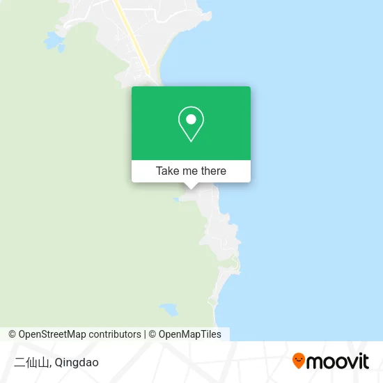 二仙山 map
