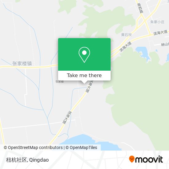 杻杭社区 map