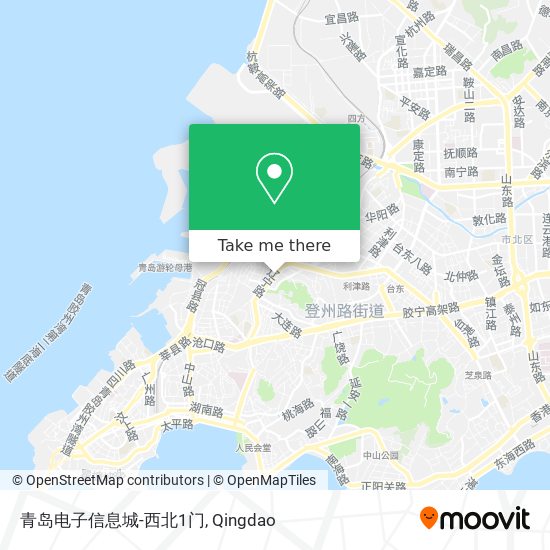 青岛电子信息城-西北1门 map