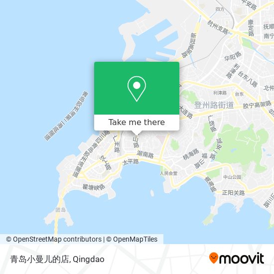 青岛小曼儿的店 map