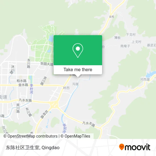 东陈社区卫生室 map