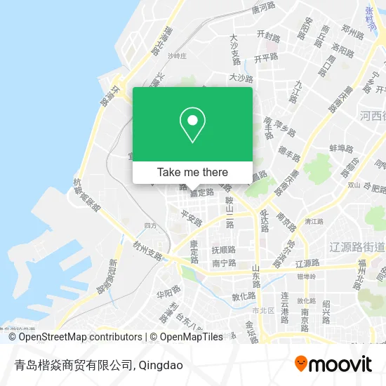 青岛楷焱商贸有限公司 map