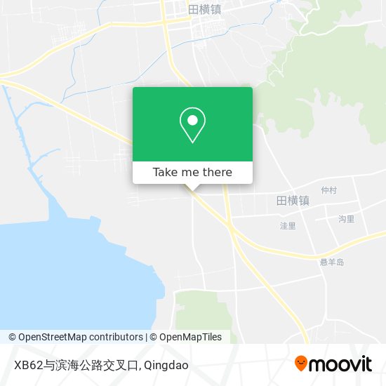 XB62与滨海公路交叉口 map