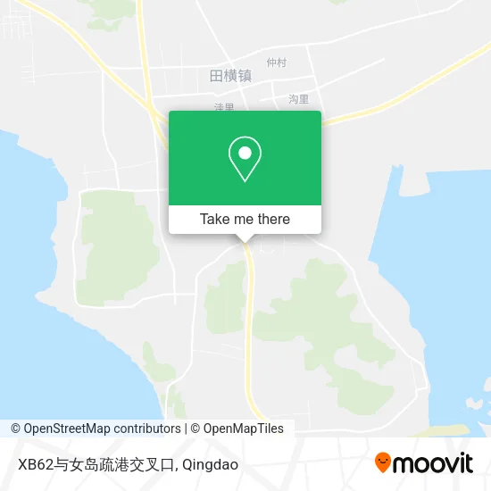 XB62与女岛疏港交叉口 map