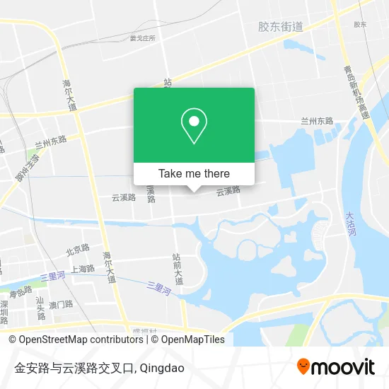 金安路与云溪路交叉口 map