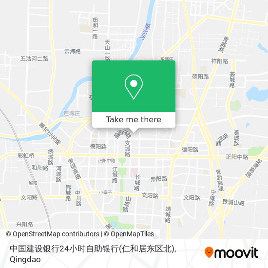 中国建设银行24小时自助银行(仁和居东区北) map