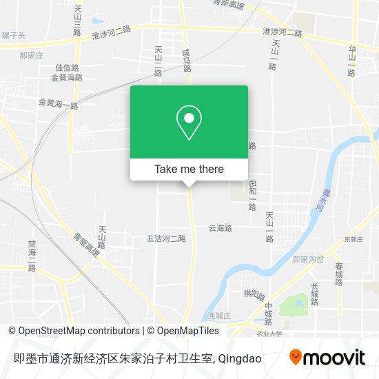 即墨市通济新经济区朱家泊子村卫生室 map