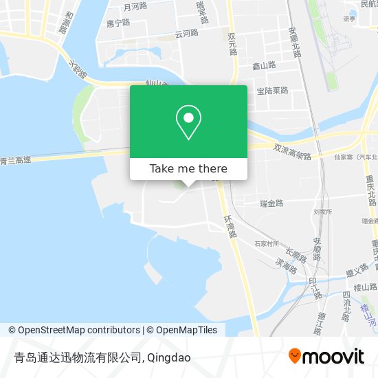 青岛通达迅物流有限公司 map
