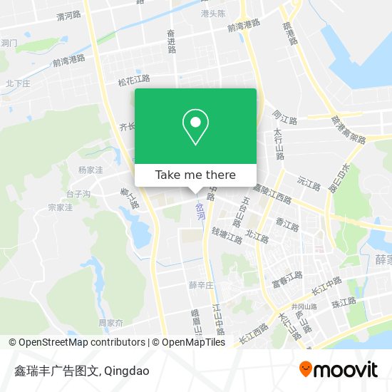 鑫瑞丰广告图文 map