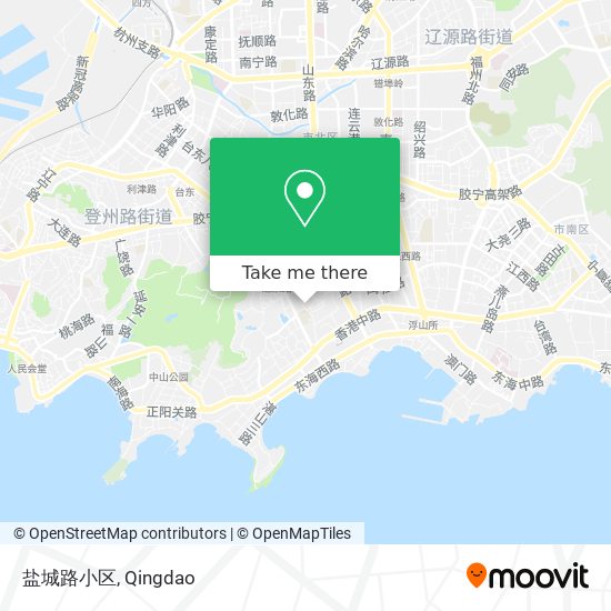 盐城路小区 map