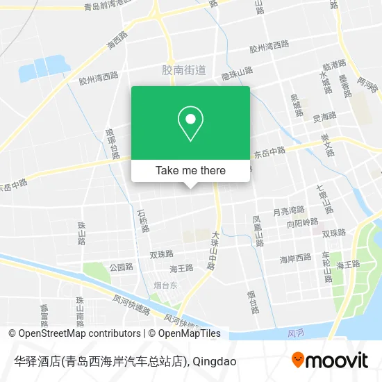 华驿酒店(青岛西海岸汽车总站店) map