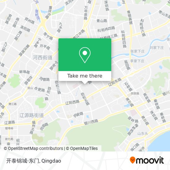 开泰锦城-东门 map