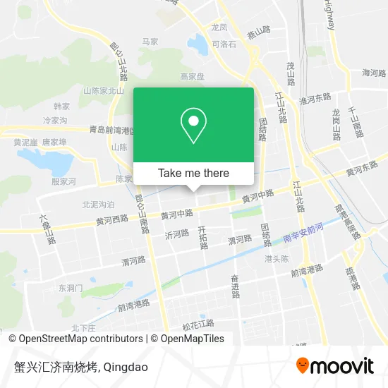 蟹兴汇济南烧烤 map