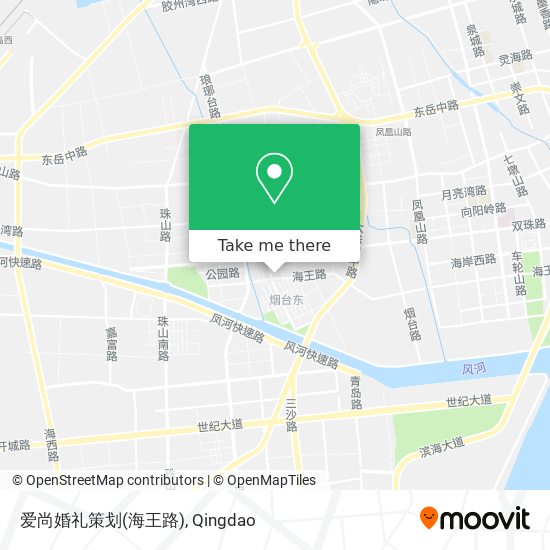 爱尚婚礼策划(海王路) map