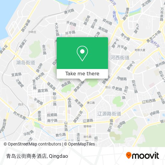 青岛云街商务酒店 map