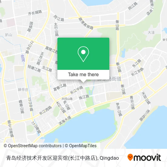 青岛经济技术开发区迎宾馆(长江中路店) map