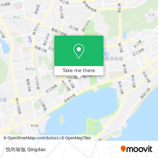 悦尚瑜伽 map