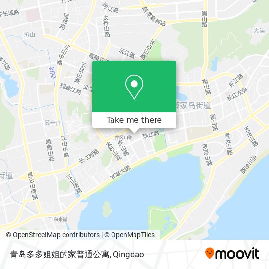 青岛多多姐姐的家普通公寓 map