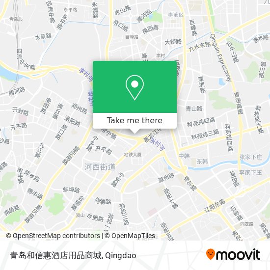 青岛和信惠酒店用品商城 map