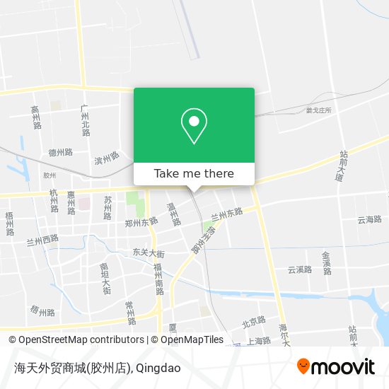 海天外贸商城(胶州店) map