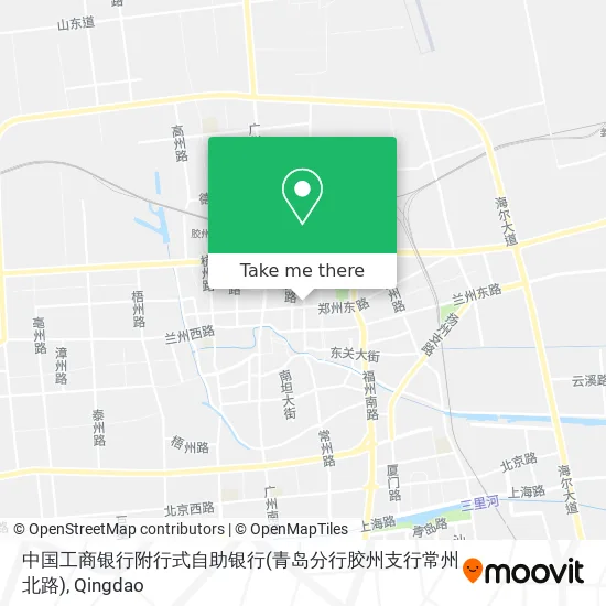 中国工商银行附行式自助银行(青岛分行胶州支行常州北路) map