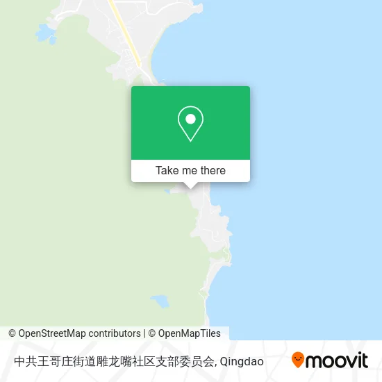 中共王哥庄街道雕龙嘴社区支部委员会 map