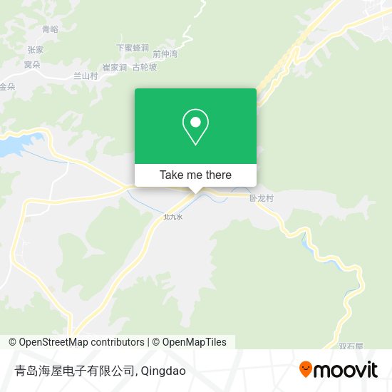 青岛海屋电子有限公司 map