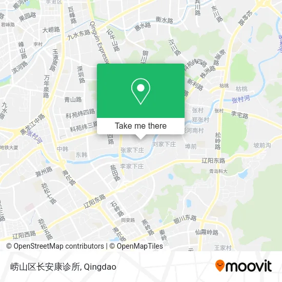 崂山区长安康诊所 map