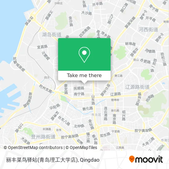 丽丰菜鸟驿站(青岛理工大学店) map